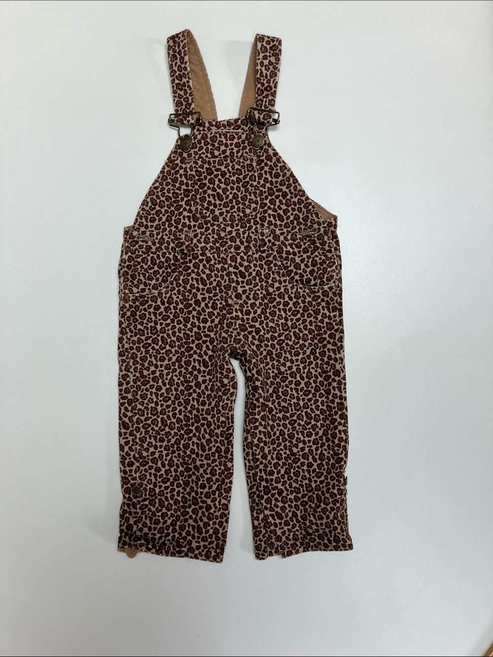 Dotty Dungarees (size 12-18m)